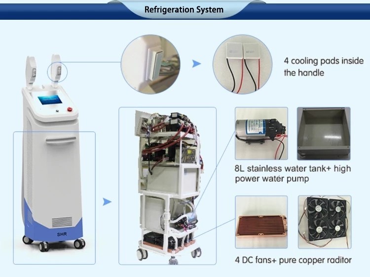 Hottest spa use!!!! powerful elight shr ipl machine for permanent hair removal intense pulsed light treatments