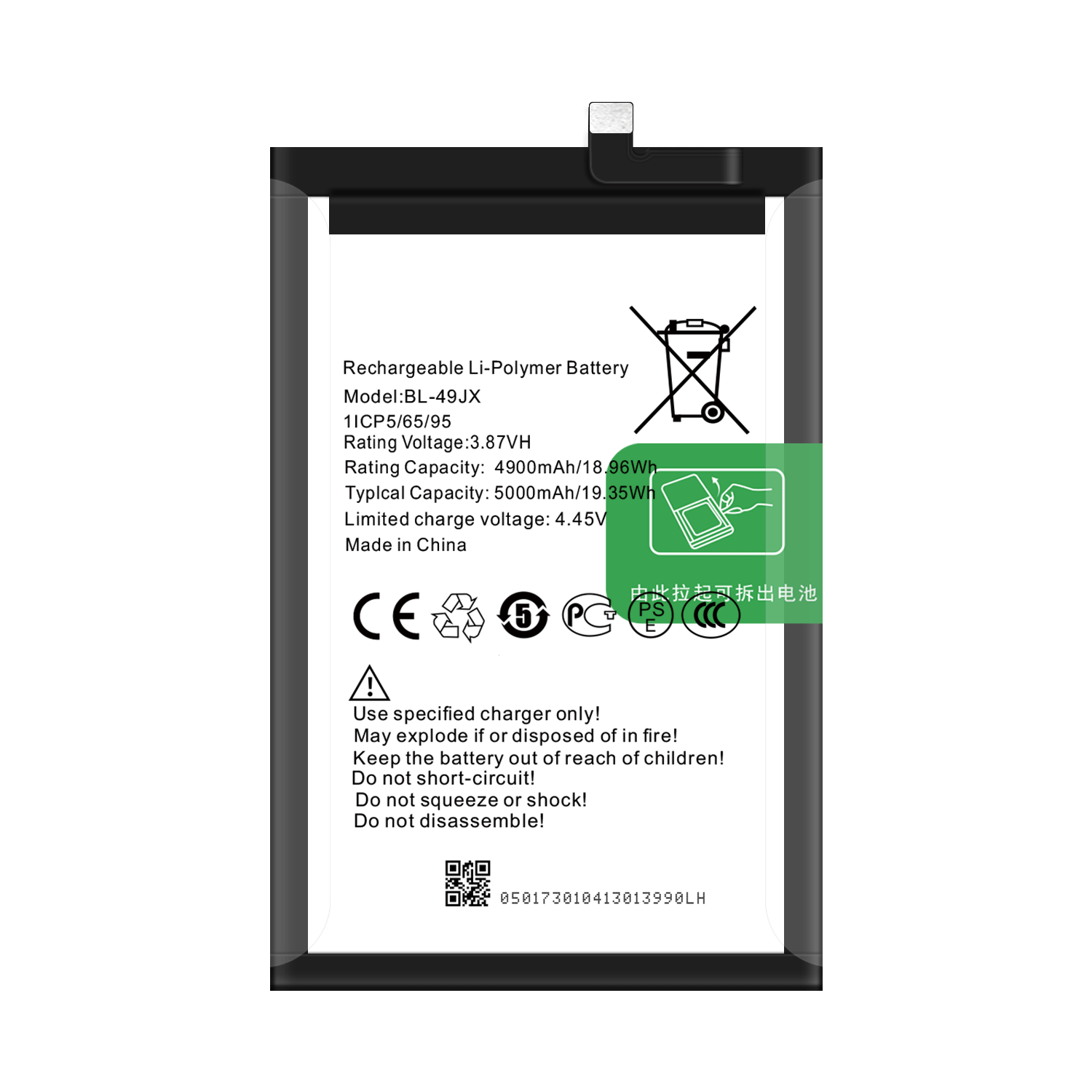 BL-49JX Mobile Phone Battery for Infinix Note 10 Pro X695 X697 X6815 Original Batteries