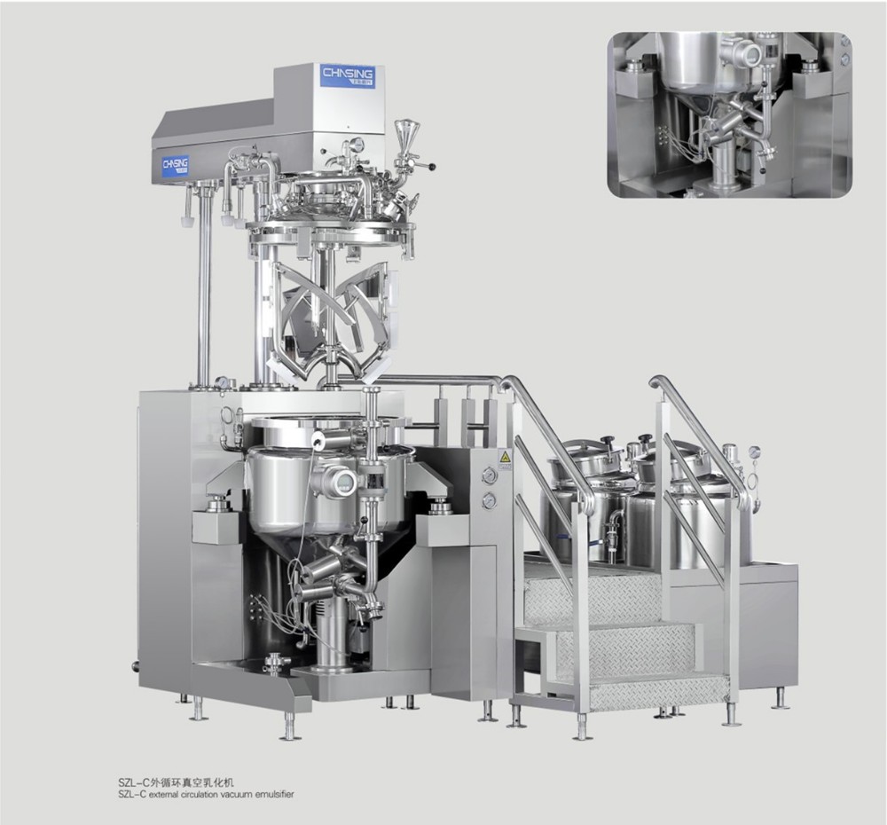 Water Oil Emulsion Homogenizer Emulsifier Mixer 18.5 kW 63rpm