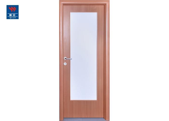 UL Hotel Security Solid Wooden 8mm Fire Rated Glass Doors