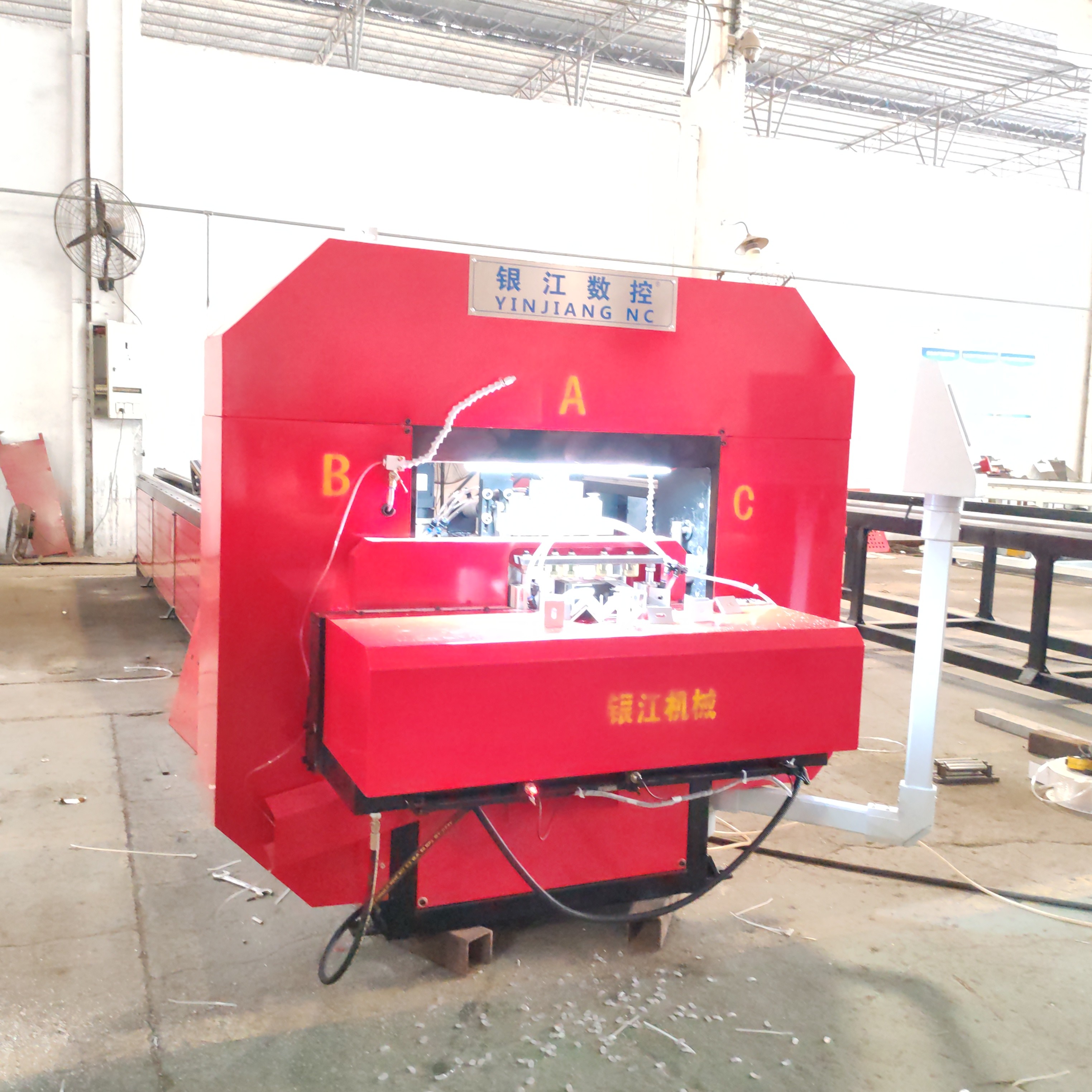 Automatic Aluminum Alloy Hydraulic Punching And Sawing Machine Manufacturer