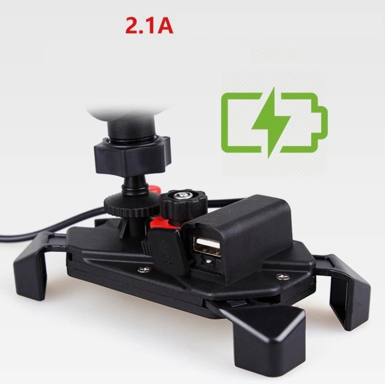 ODM Waterproof Motorcycle Phone Mount , Mobile Phone Bracket Holder