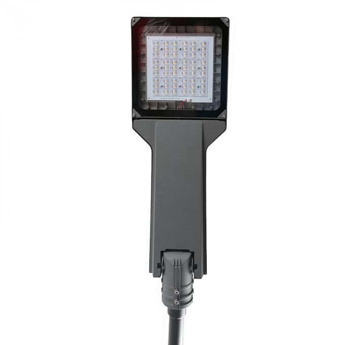 100w IK09 3000K Waterproof Street Light Ultra Clear Tempered Glass 0
