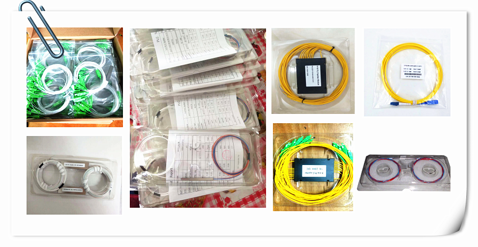 fiber optic plc splitter ABS box 1x4 1x8 1x16 fiber optic plc splitter