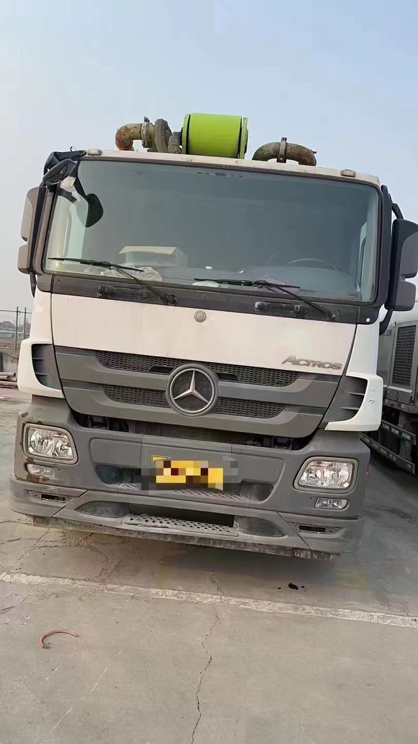 2019 Concrete Boom Pump 63m Used Concrete Pump Truck with Mercedes Benz Chassis