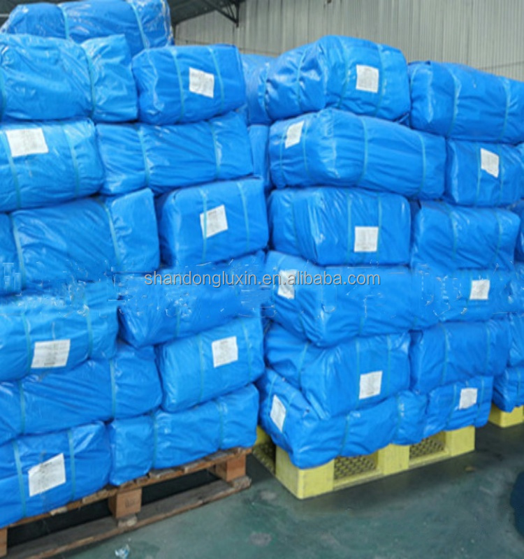 16*15-16*17 Density Blue PE Tarpaulin For Dustproof Tent Moisture Proof And Rainproof