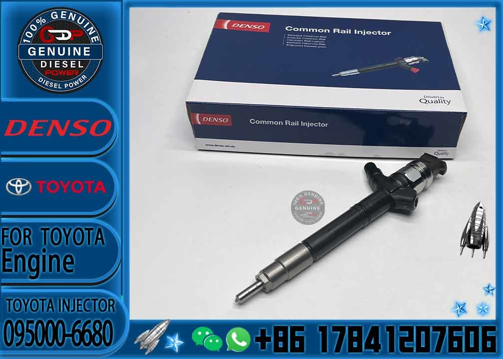 for Toyota RAV4 2.0 D 1AD-FTV Engine Assembly 095000-6680 Fuel Injector 095000-6680 0950006680
