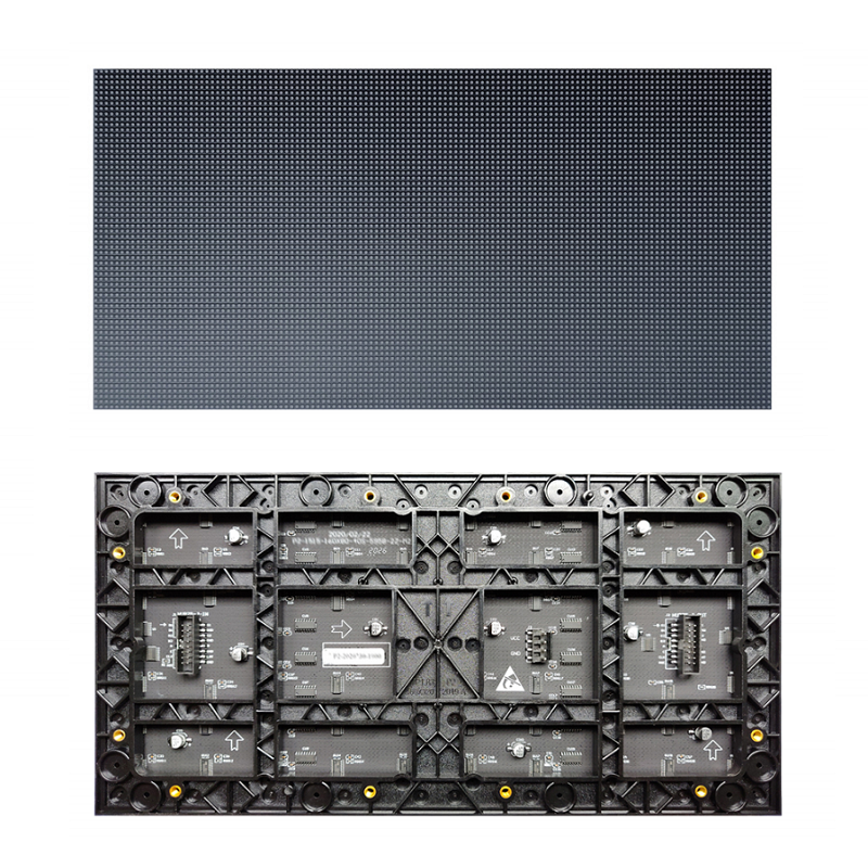 Waterproof anti collision smd rgb die casting front access  led panel p1.25 p1.5 p1.86  p1.9 p2.indoor gob  led display screen