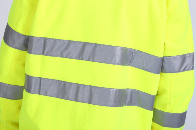 HIVIS Work Clothes OEM 360gsm Gore Tex High Visibility Rain Gear