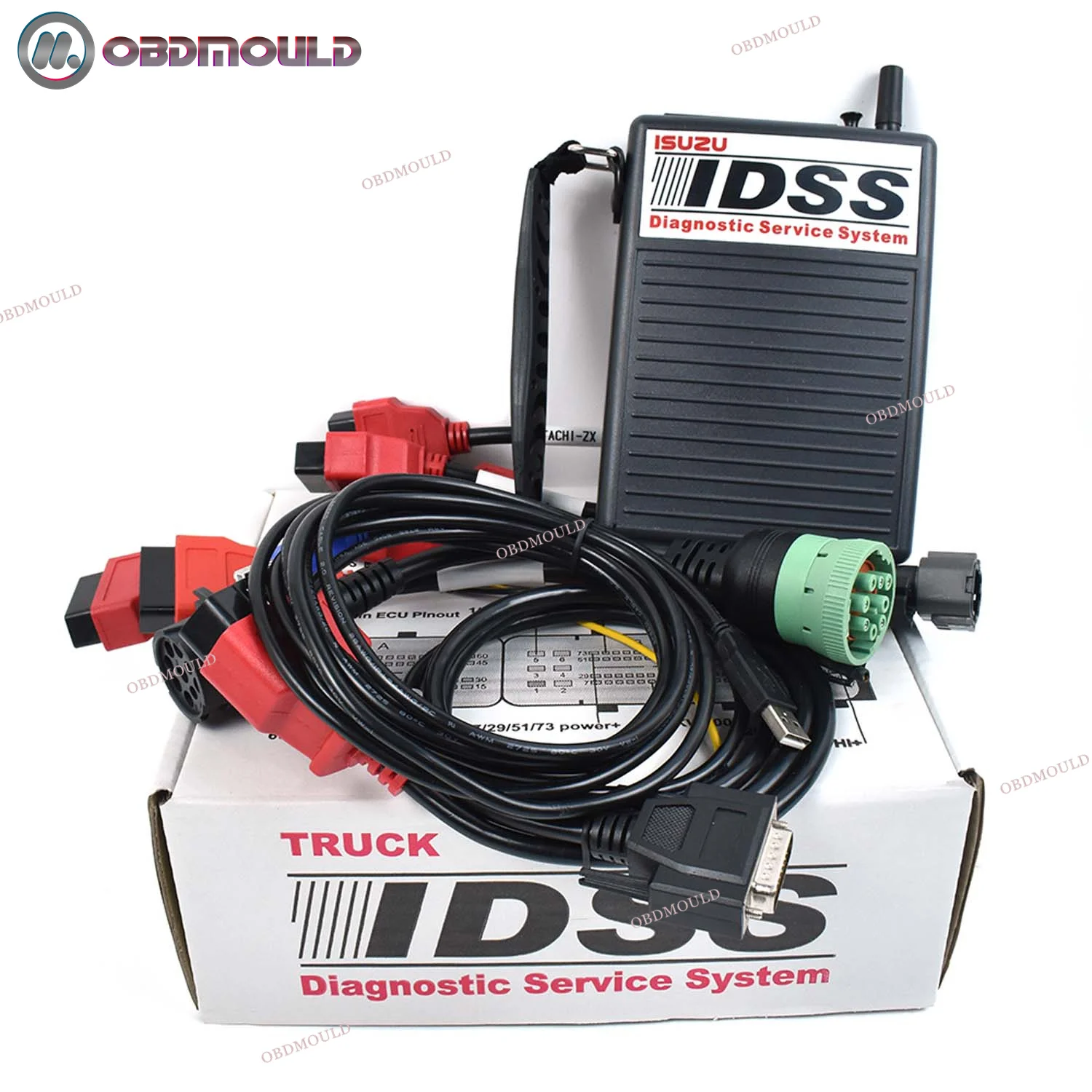 Ready to Use for Isuzu IDSS Diagnostic Kit+CFC2 Laptop for Isuzu G-IDSS E-IDSS Vehicles Excavator Truck Diagnostic Scanner Tool