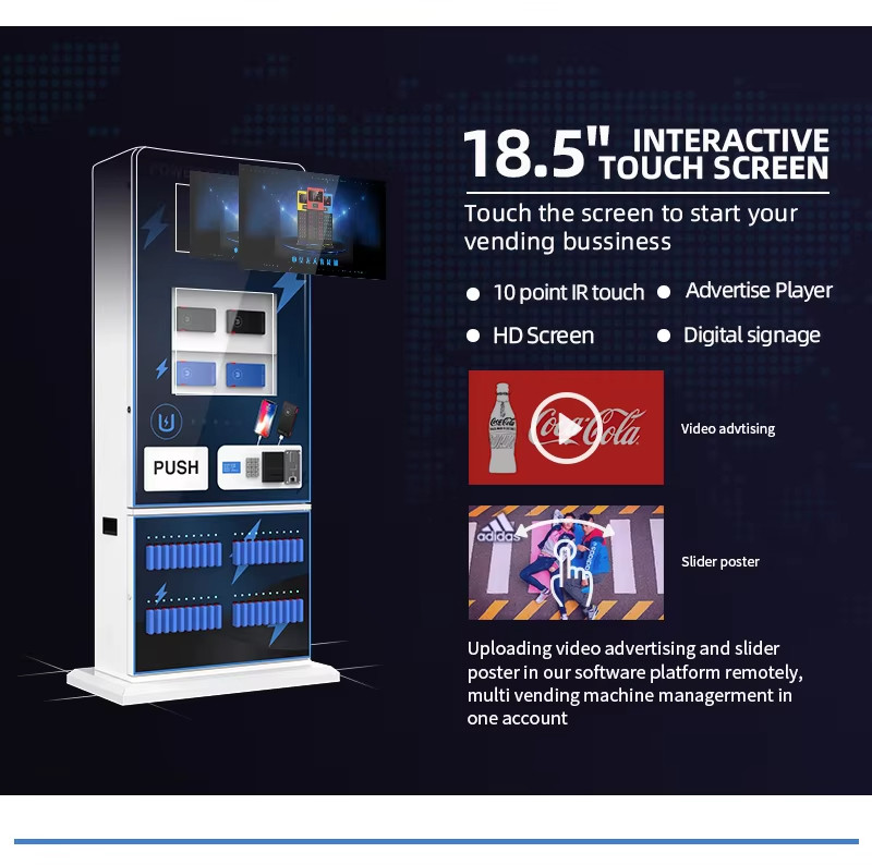 Power banks vending machine for sale Power bank rental shared power banker mobile charger auto dispenser