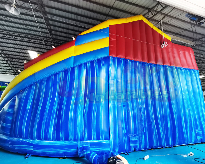 1000D Playground Bounce House Inflatable Water Slide With Pool