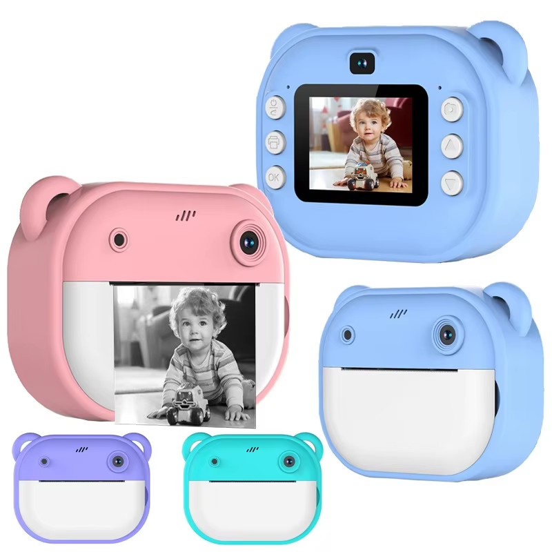 V600 Children Digital Camera Instant Print Photos For Kids Toys