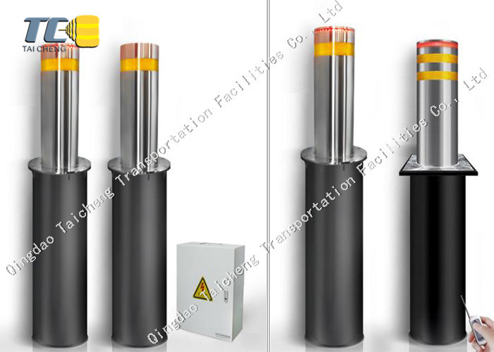 Road Bollards Removable Telescopic Parking Post Vehicle Access Contorl System