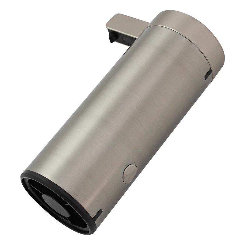 OEM SUS304 Contertop Battery Operated Sanitizer Dispenser Brushed Gold