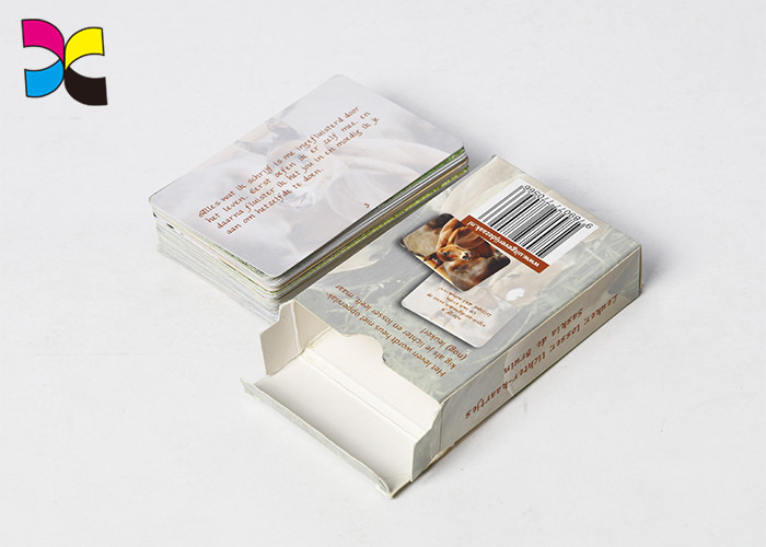 Playing Card Printing Services Two Side Glossy Art Paper 200gsm Eco Friendly