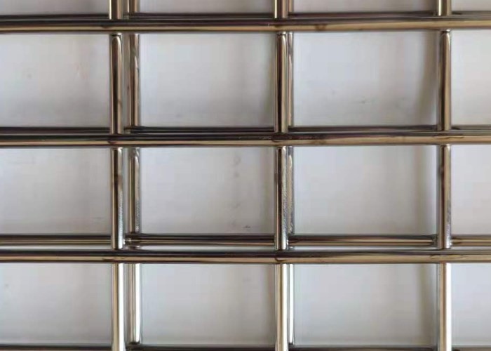 5 X 10 Cm Welded Wire Panels Rectangular Hole For Poultry Farming Coop Fencing