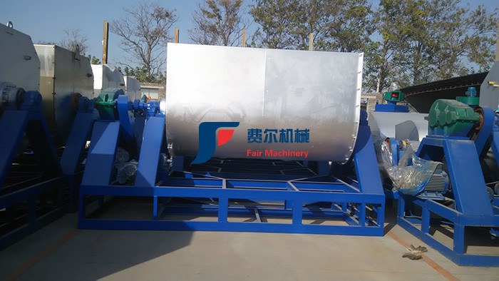 1-5 Ton Spiral Horizontal Ribbon Mixer Machine Easy Maintenance CE Certification