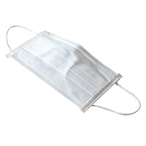 Anti Dust Non Woven Face Mask White Ear Loop Disposable Surgical Mask