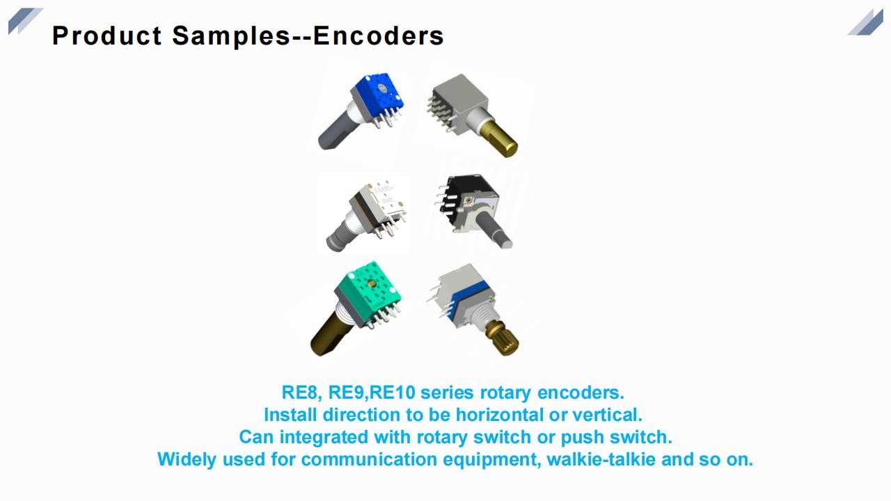 11mm Rotary Digital Incremental Encoder For Car Navigator OEM DOM