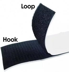 Buy cheap Heavy Duty Black Velcro Sticky Back Tape Roll VW-1 Hook And Loop Tape product
