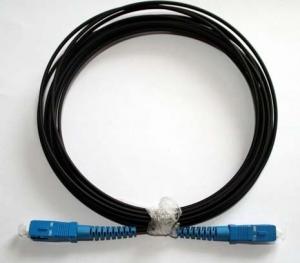China Outdoor Fiber Optic Patch Cord , Sc Lc Fiber Patch Cord 2200 N/100 Mm Crush Resistance on sale
