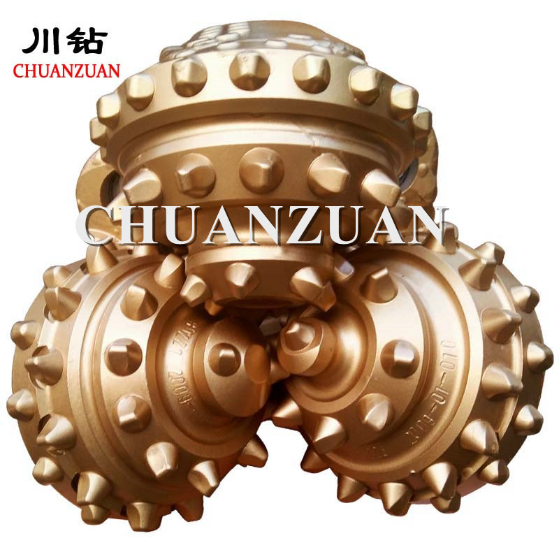 3NZ Nozzle Water Well Drill Bit / Tricone Rock Bit Oil Gas Drilling Equipment