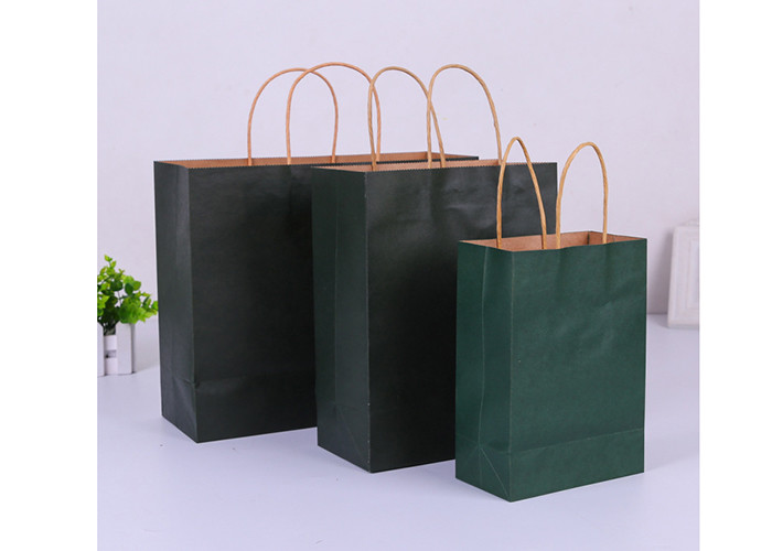 Custom gift bag baking pastry bread bag square bottom takeaway packaging paper bag custom