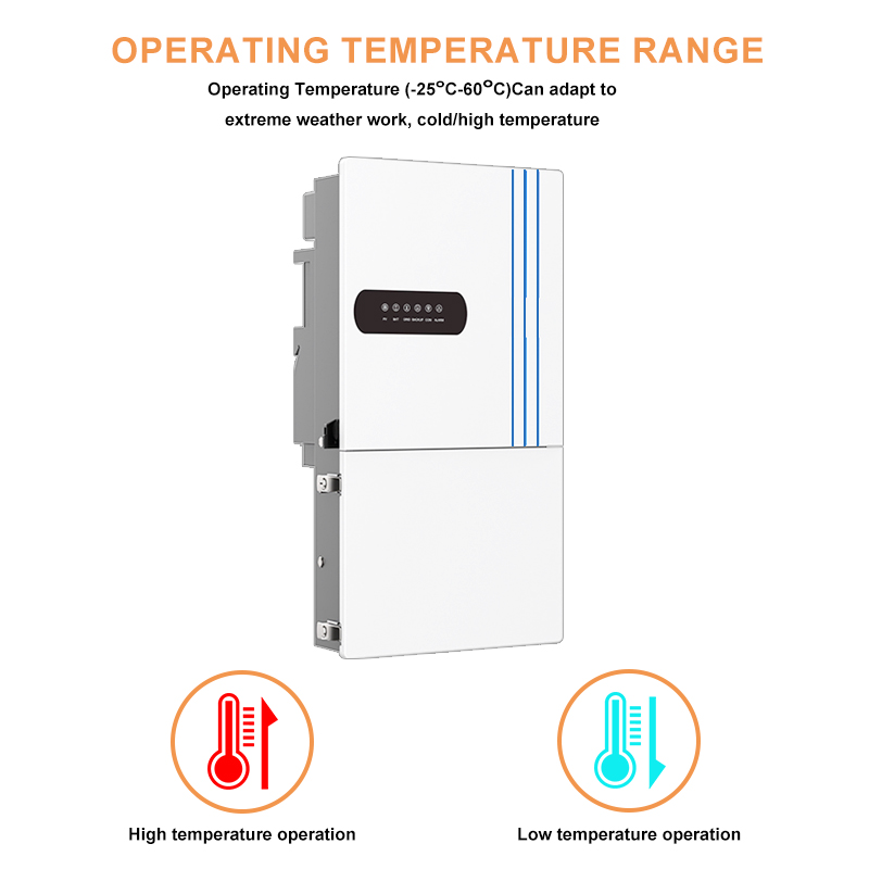 Single Phase Hybrid Solar Inverter , On/Off Grid Inverter with MPPT 8000W and 11000W 48V