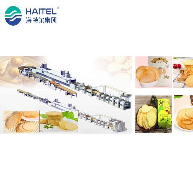 Stainless Steel Automatic Bakery Making Machine For Potato Chips 400 Kg/Hour