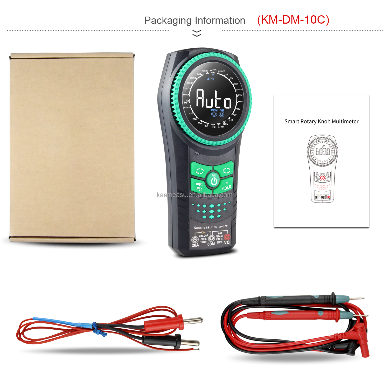 Multimetro Continuity Test Voltage Meter Smart Rotary Knob Multimeters Digital Multimeters