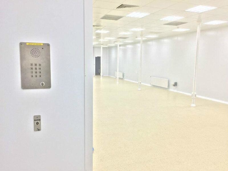 Custom Rugged Rustproof SIP Intercom Hands Free clean room phone