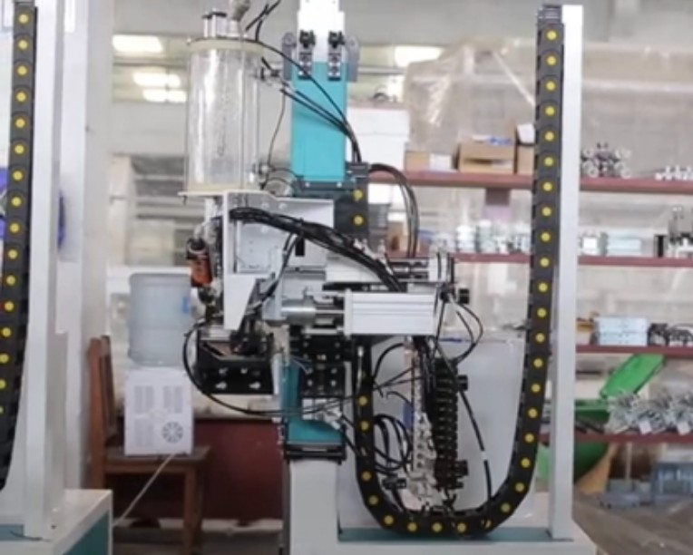 PLC Control Visible 0.65MPA Desiccant Filling Machine