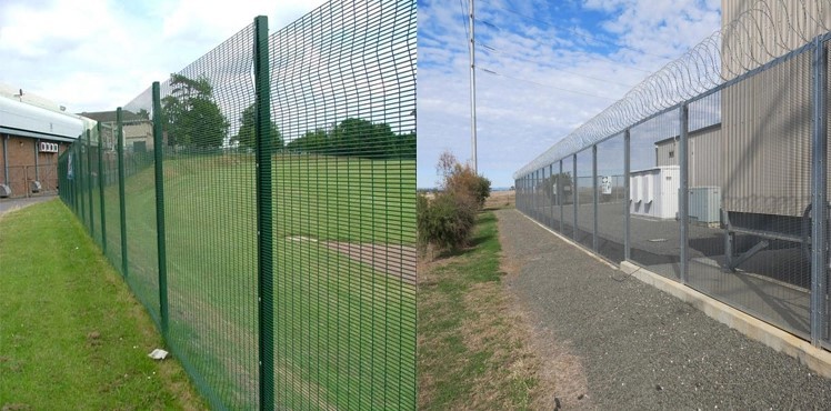 PVC Coating finger proof profile Anti cut 358 Mesh Panels