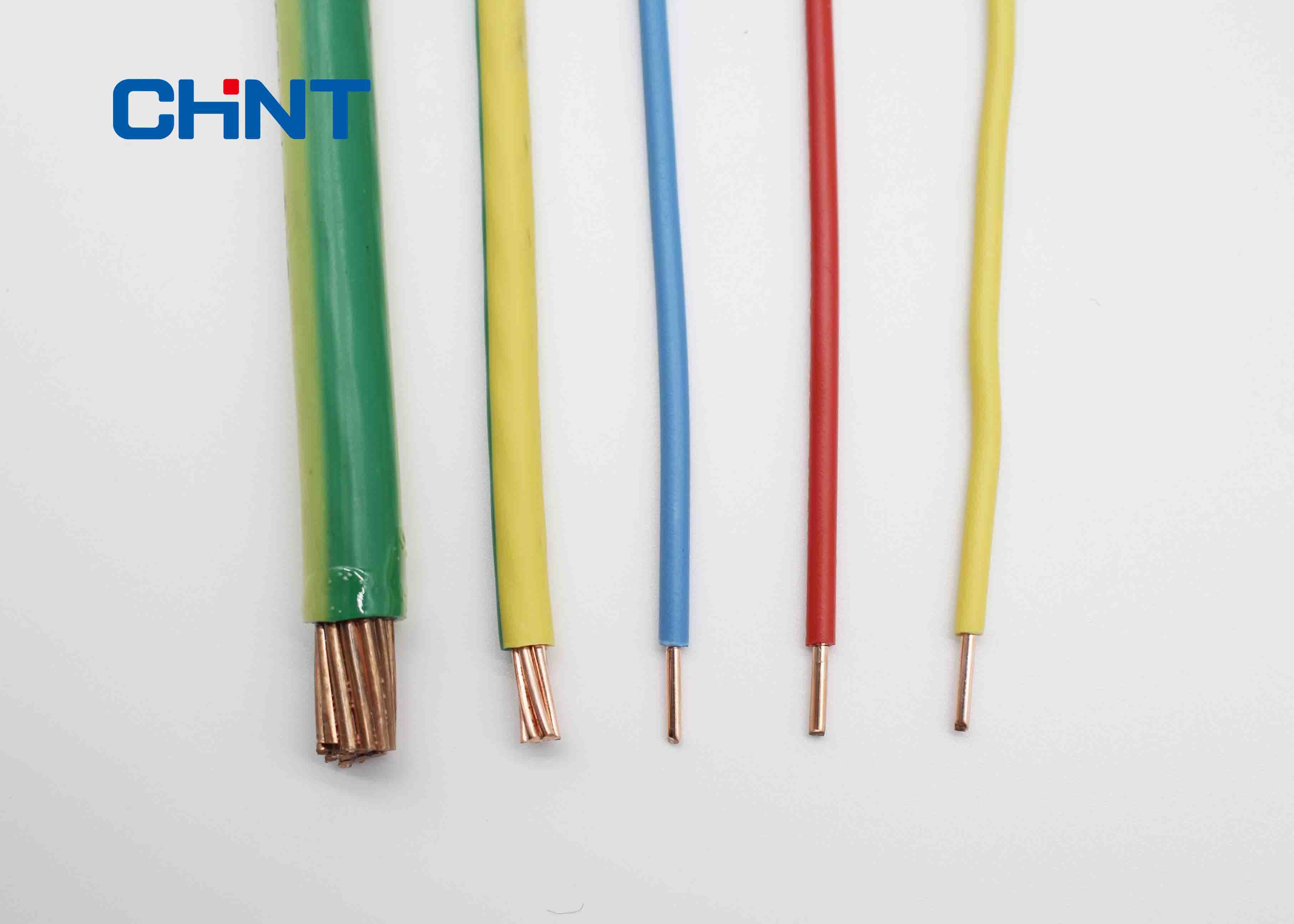 Light Weight PVC Insulated Wire Stranded Solid Bare Copper Conductor