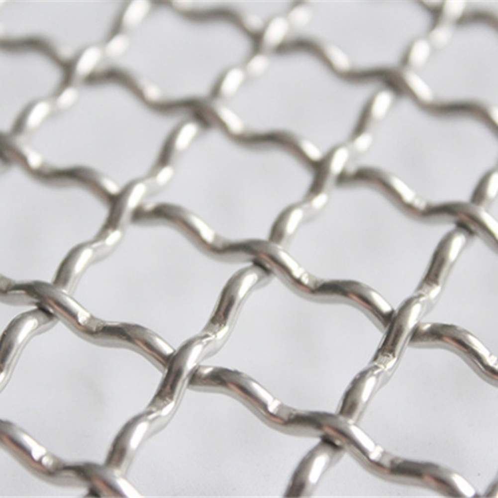 304 Stainless Steel Round Grill Net With Handle Barbecue BBQ Meshes Cooling Rack Steam Baking Rack Camping Outdoor Mesh