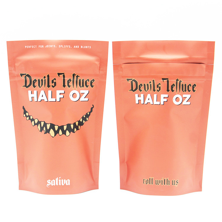 Biodegradable Heat Seal ziplockk Bags PLA Printed Stand Up Pouches