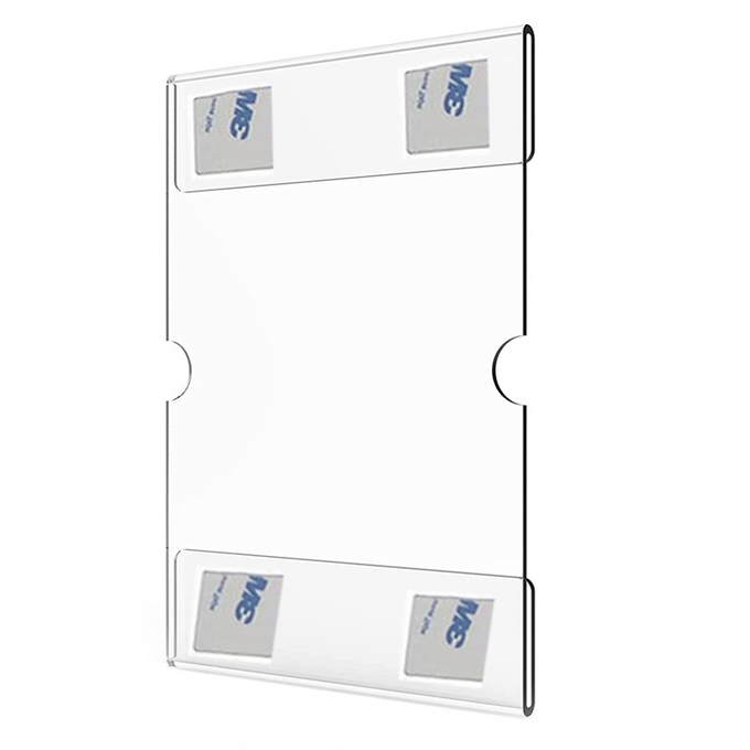 4 X 6 Inches Acrylic Photo Frame Wall Mounted Picture Frame With 3M Sticker On Wall