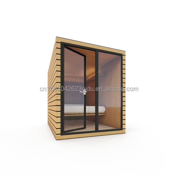 Luxary Style Wooden Prefabricated Log Cabin for Detachable Container Apartment Simple Prefab Steel House