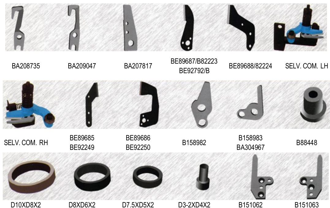 Picanol Selvedge Scissors Picanol Loom Spare Parts BE151761 Fixed Blade Weft Cutter