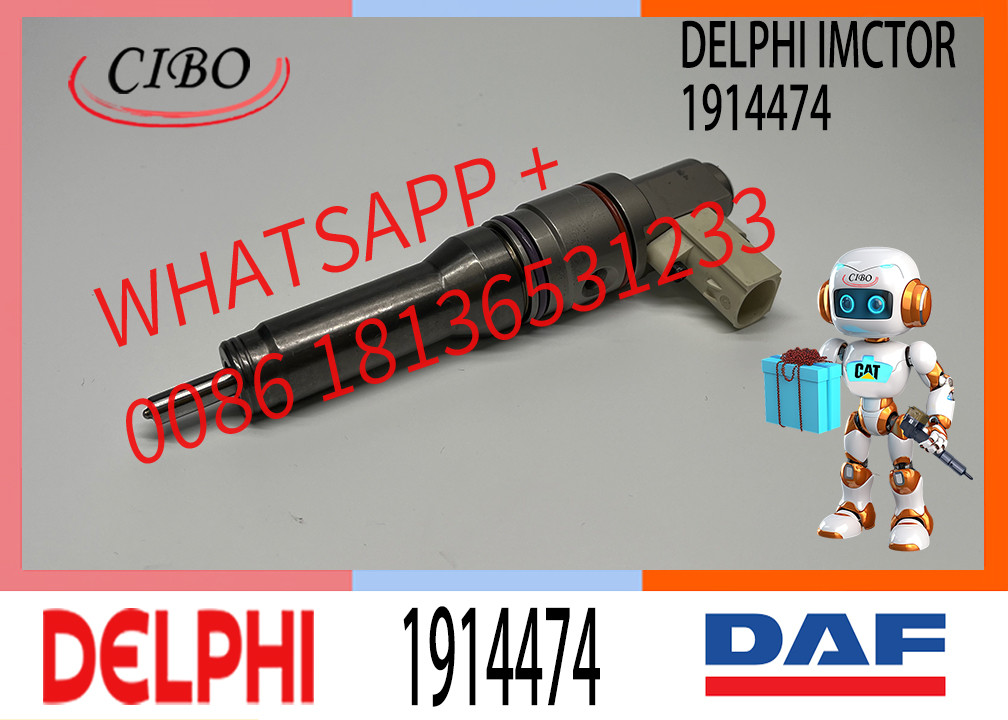 Diesel Fuel Injector Common Rail Parts Injector 1934321 BEBU2C00300 1934322 1914474for VOL-VO