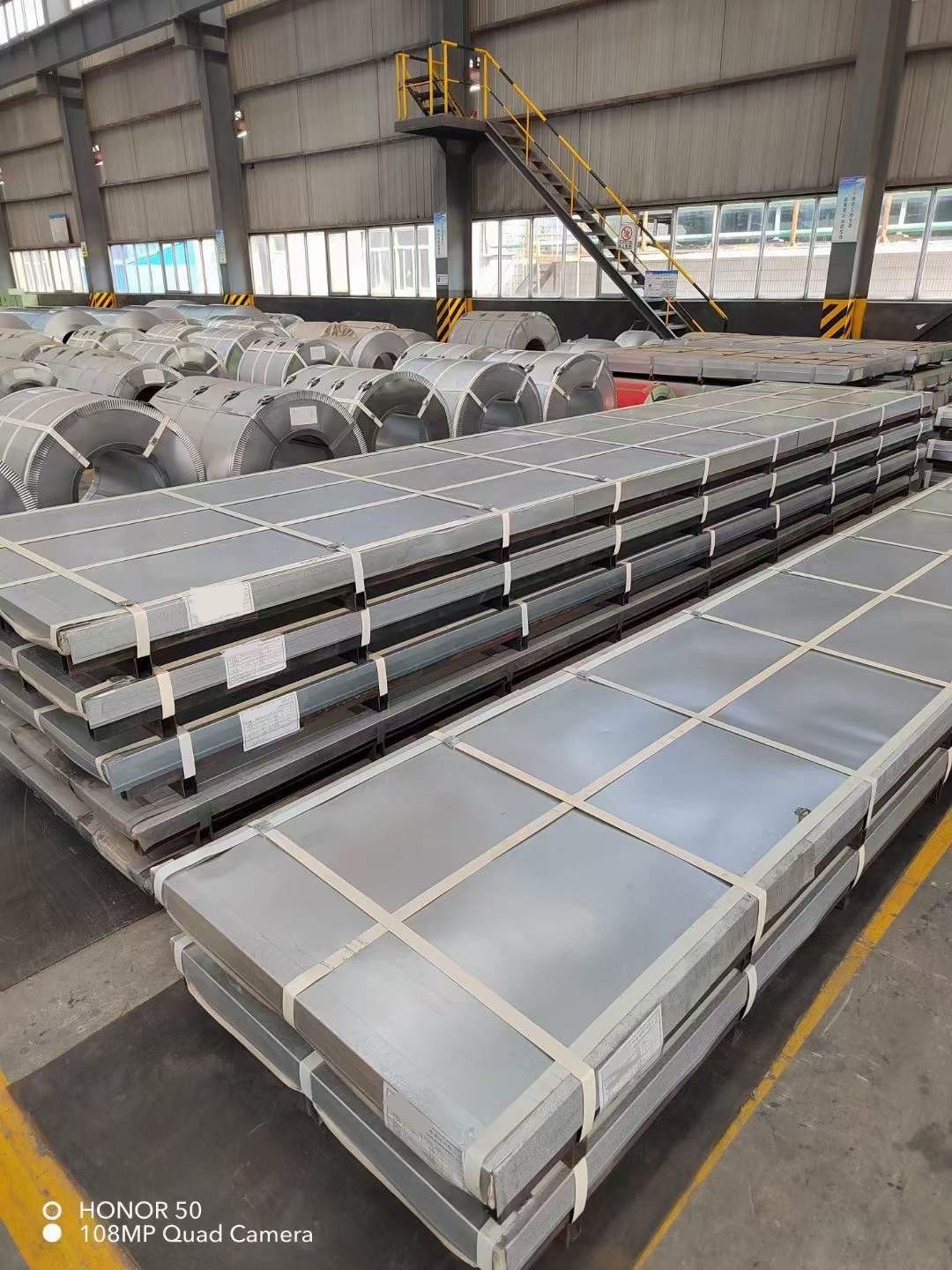 IBR Trapezoidal Galvalume Steel Tiles G550 / SGC570 55% Aluzinc Corrugated Metal Roofing Sheets Structural Grade