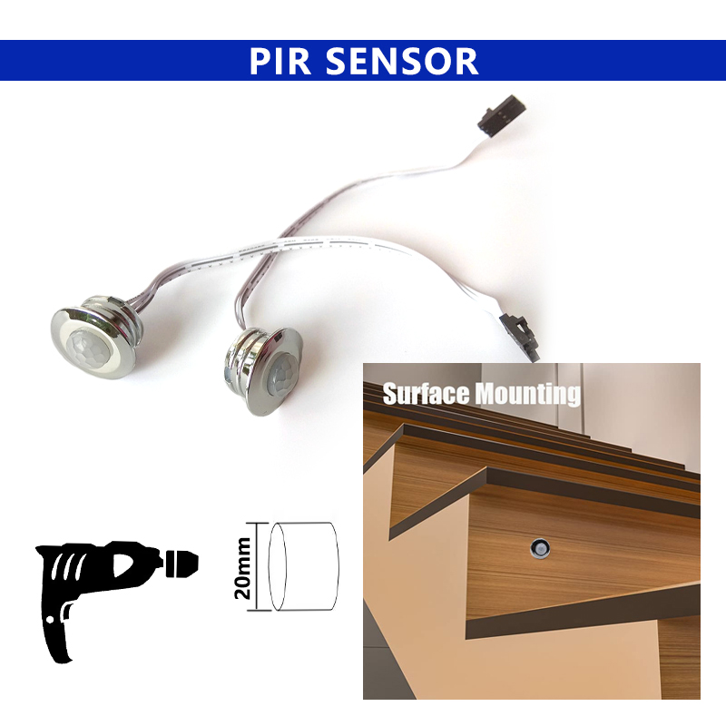 32 Channel Staircase LED Controller , PIR Motion Sensor Switch For Steps Strip Light