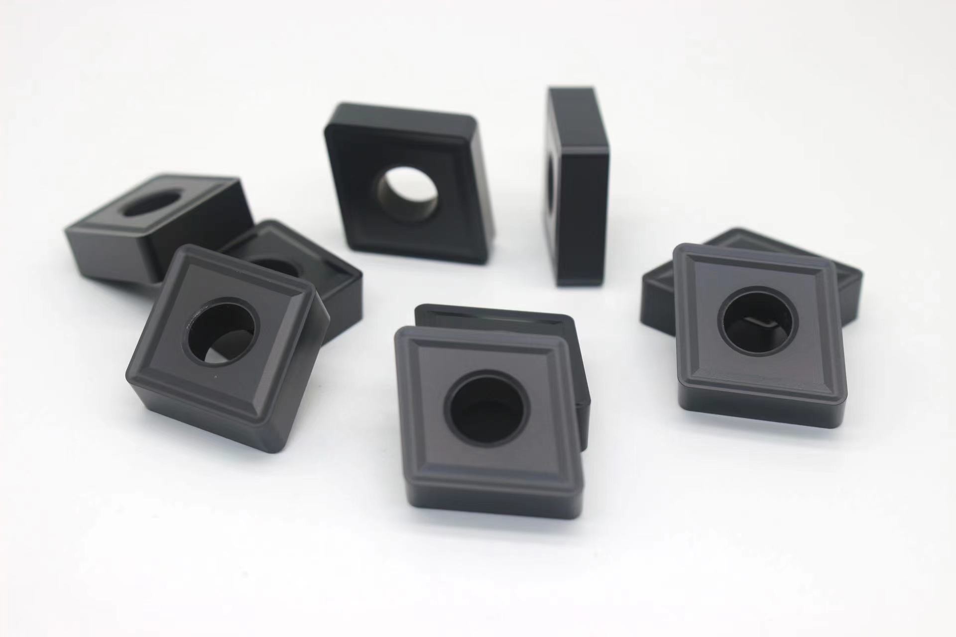 Turning CNC Tungsten Carbide Insert For Cast Iron CNMG120408 Cutting Method