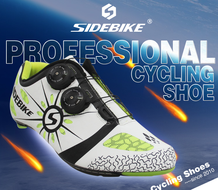 Anti Skid Carbon Fiber Cycling Shoes Watertight Dirt Resistant Good Stability