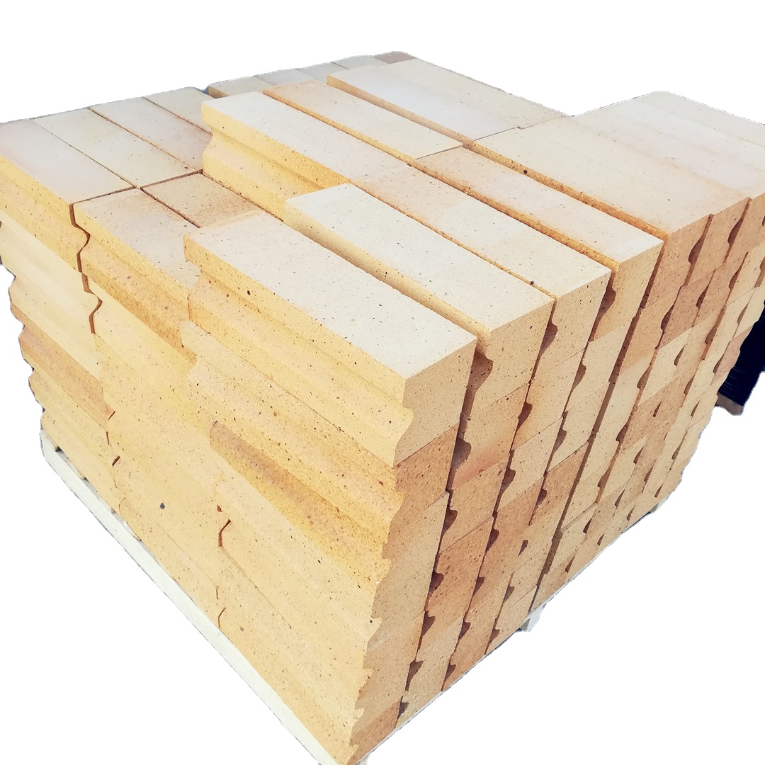 High Refractoriness SK Series Special Shaped Fire Clay Brick for Bulk Density ≥2.1g/cm3