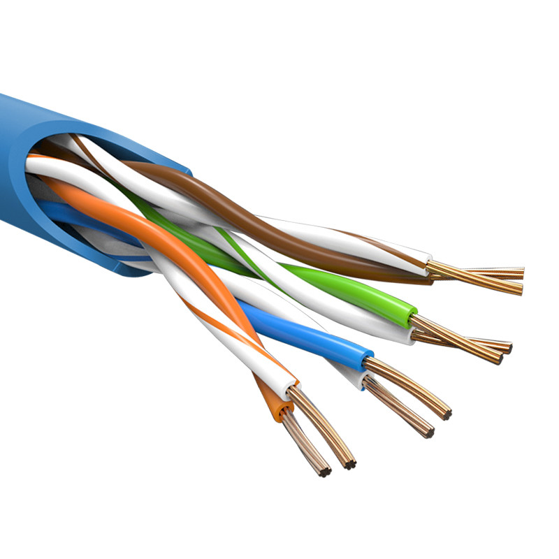 CCA CCU BC HDPE Insulation UTP Cat5e 4pr 24AWG Network Cable