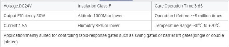 Metal Automatic Swing Door Weatherproof 3-6S Gate Operation Time