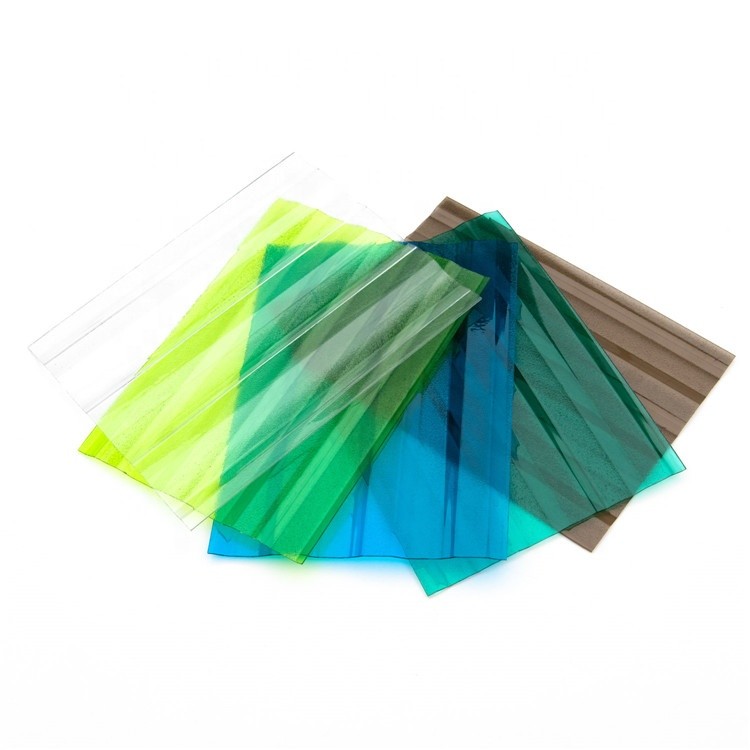 Easy Installation polycarbonate embossed sheet Customized Fire Rating Plate Plastic