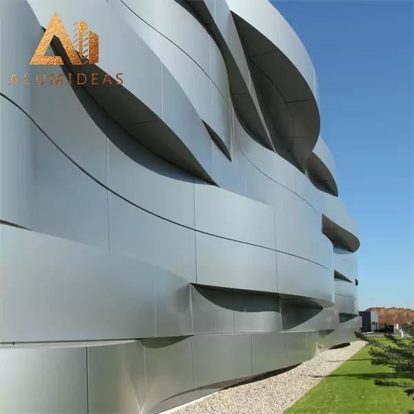 Corrugated aluminum composite panel